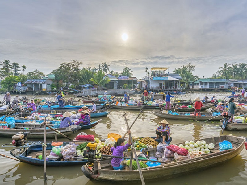 Tour chợ nổi Cái Răng Cần Thơ